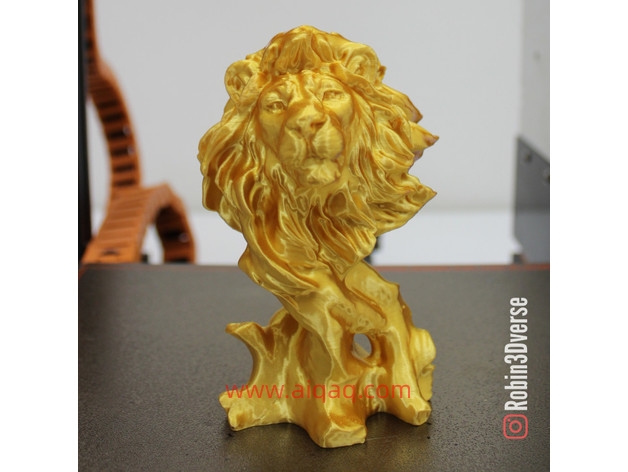 狮王辛巴Lion Simba Support Free Remix 无需支撑版-STL下载网_3D打印模型网_3D打印机_3D模型库