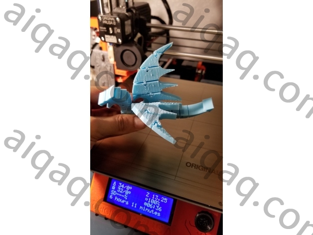翼 铰接龙 固定翼-STL下载网_3D打印模型网_3D打印机_3D模型库
