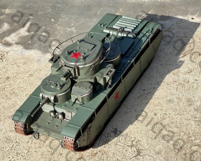 1/16 T35A 可改遥控 坦克-STL下载网_3D打印模型网_3D打印机_3D模型库