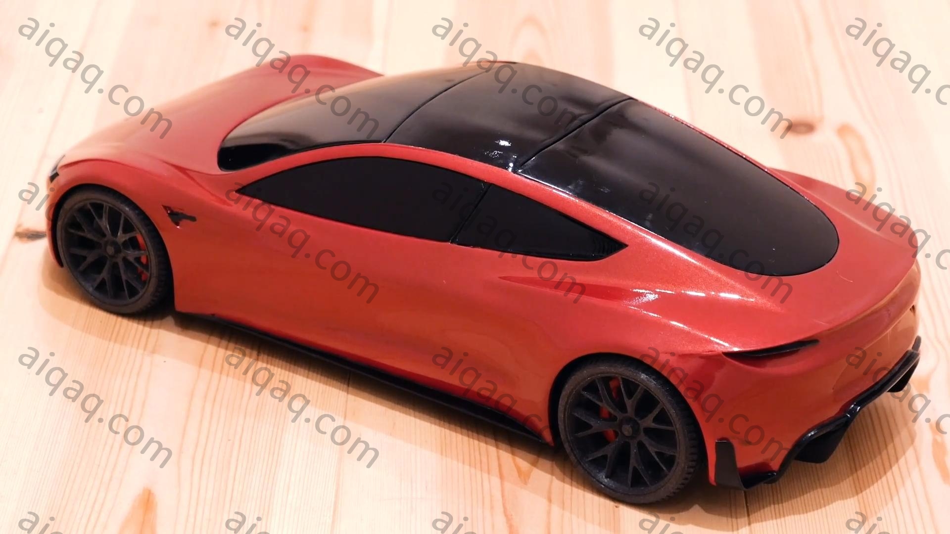 特斯拉跑车 车模-STL下载网_3D打印模型网_3D打印机_3D模型库