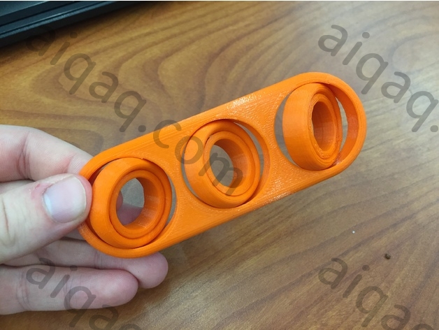自由旋转三轴承指尖玩具-STL下载网_3D打印模型网_3D打印机_3D模型库