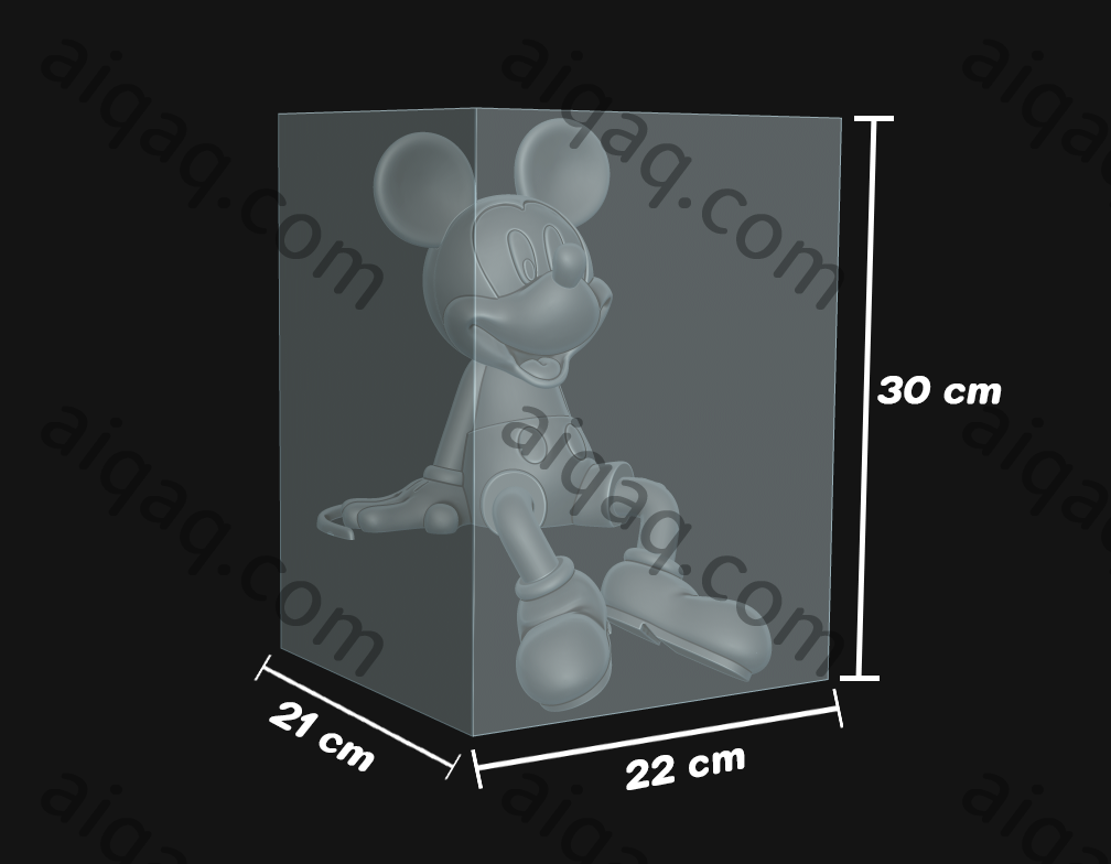 米老鼠 米奇-STL下载网_3D打印模型网_3D打印机_3D模型库