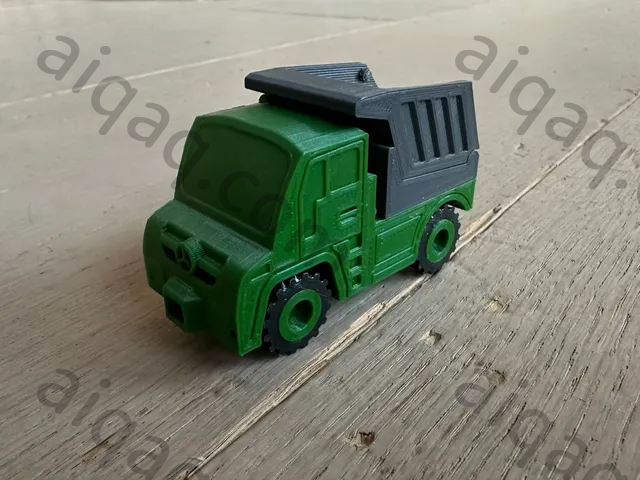 乌尼莫克卡车 – 工作玩具车-STL下载网_3D打印模型网_3D打印机_3D模型库