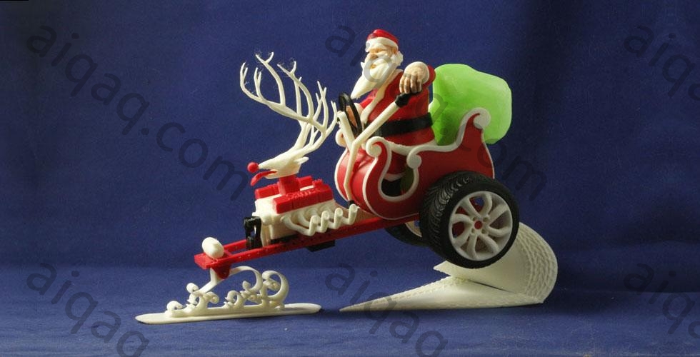 圣诞节 圣诞老人-STL下载网_3D打印模型网_3D打印机_3D模型库