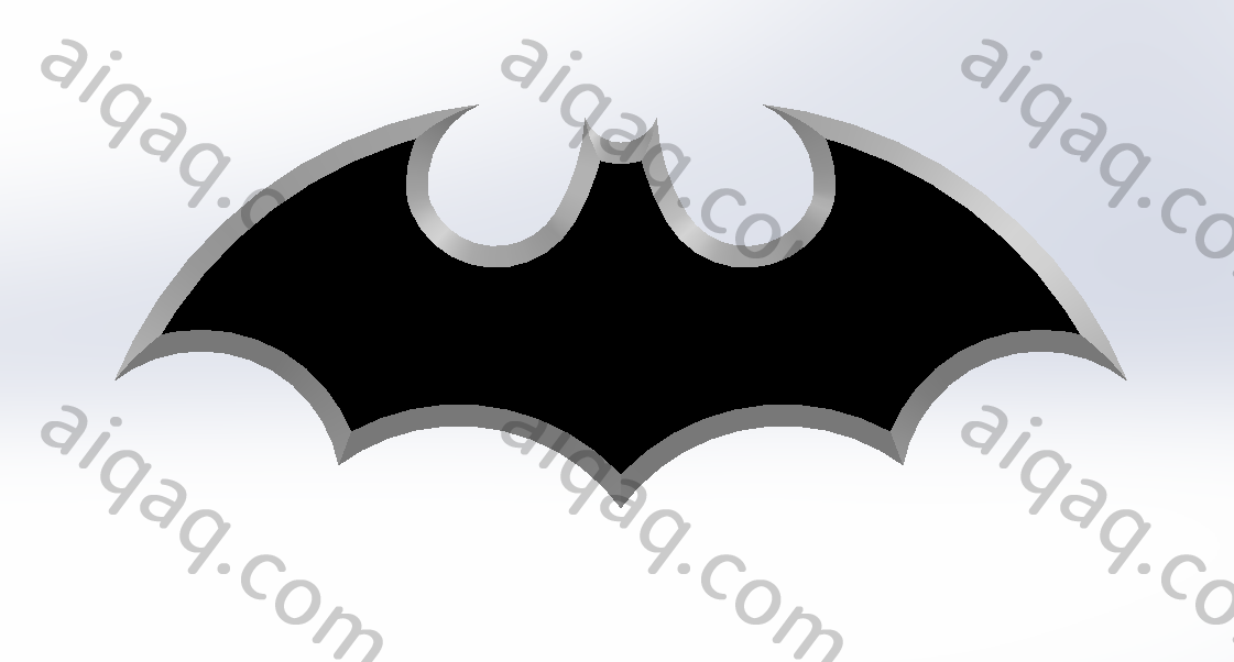 成不了蝙蝠侠，试试蝙蝠镖-STL下载网_3D打印模型网_3D打印机_3D模型库