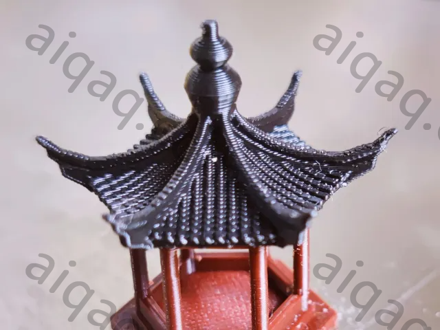 中国古建六角亭-STL下载网_3D打印模型网_3D打印机_3D模型库