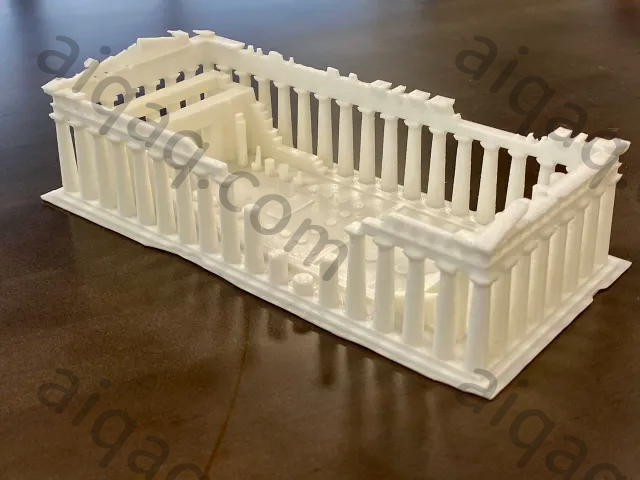 帕台农神庙 – 雅典 ， 希腊-STL下载网_3D打印模型网_3D打印机_3D模型库
