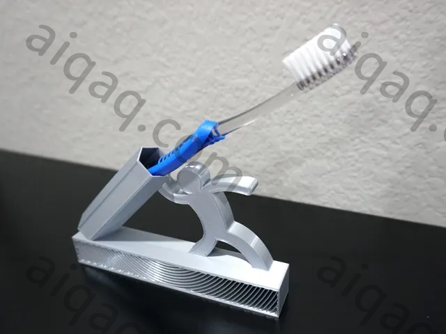 标枪牙刷架-STL下载网_3D打印模型网_3D打印机_3D模型库