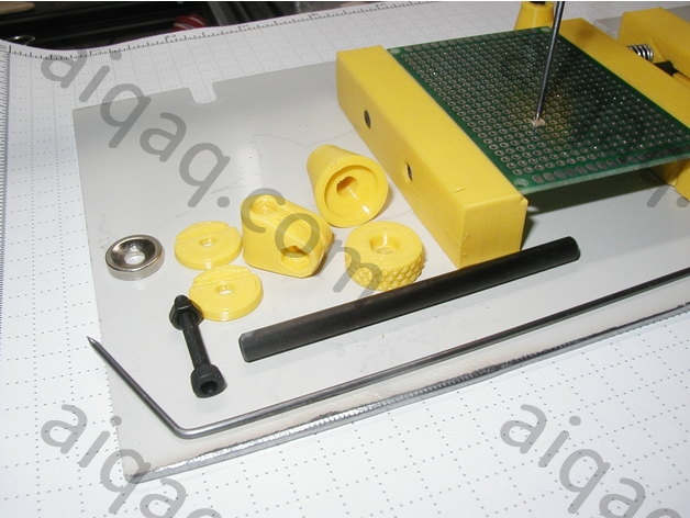 pcb焊台–底部用磁铁-STL下载网_3D打印模型网_3D打印机_3D模型库