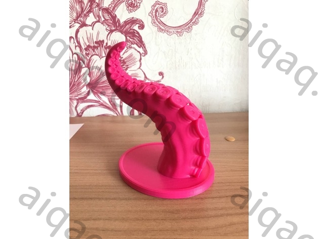 手表支架  章鱼触手-STL下载网_3D打印模型网_3D打印机_3D模型库