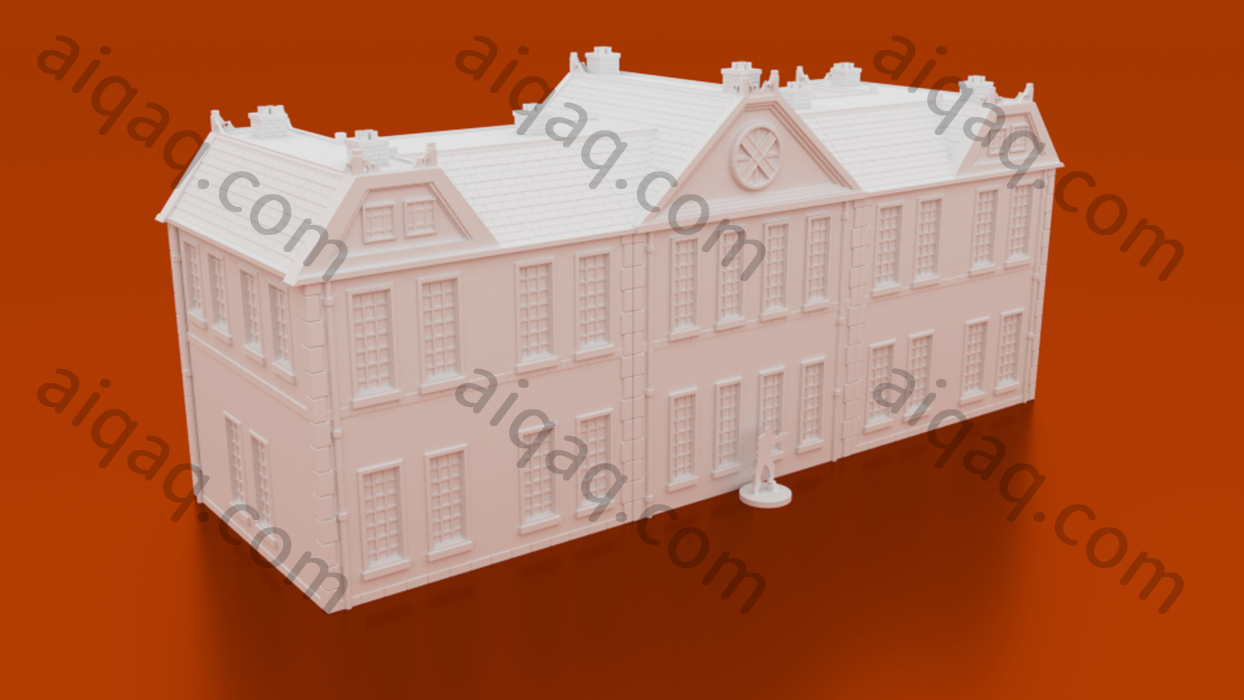 城市学校斯图尔特学院-STL下载网_3D打印模型网_3D打印机_3D模型库