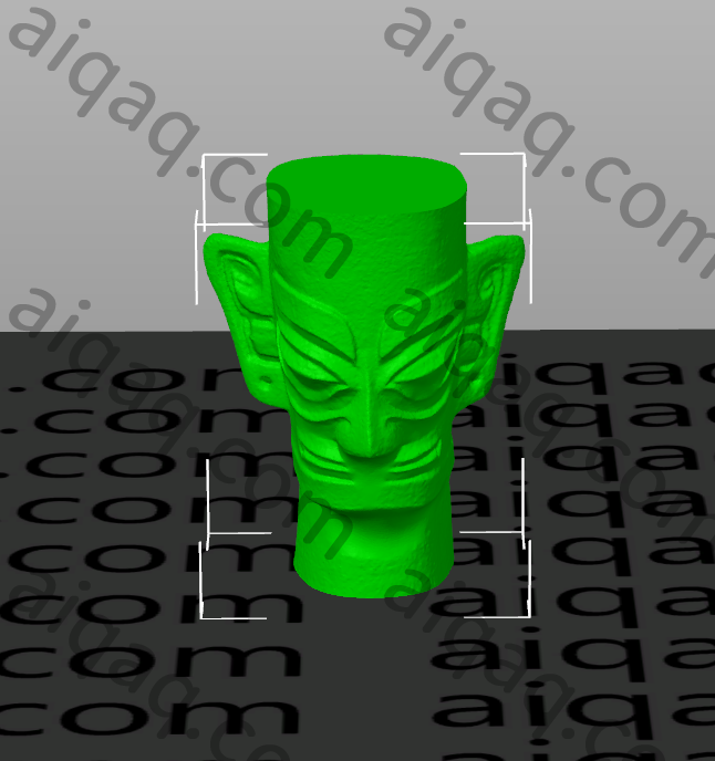 三星堆头像-STL下载网_3D打印模型网_3D打印机_3D模型库