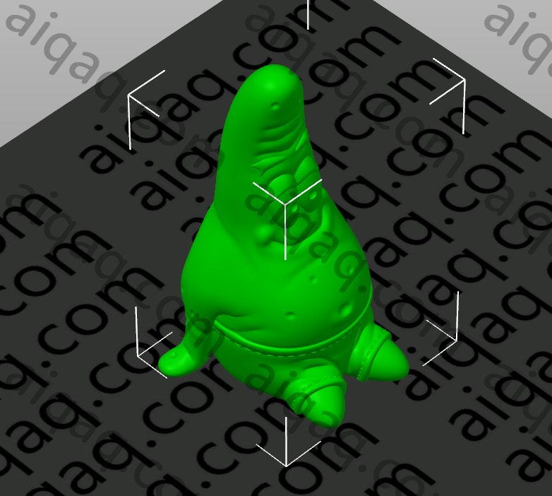 海绵宝宝  派大星-STL下载网_3D打印模型网_3D打印机_3D模型库