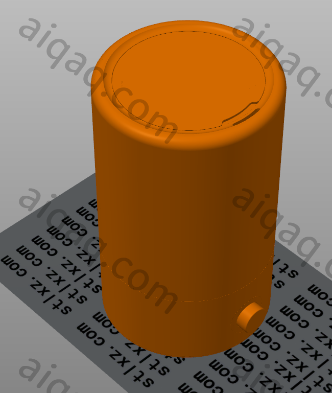某米-加湿器-自绘外观造型-STL下载网_3D打印模型网_3D打印机_3D模型库