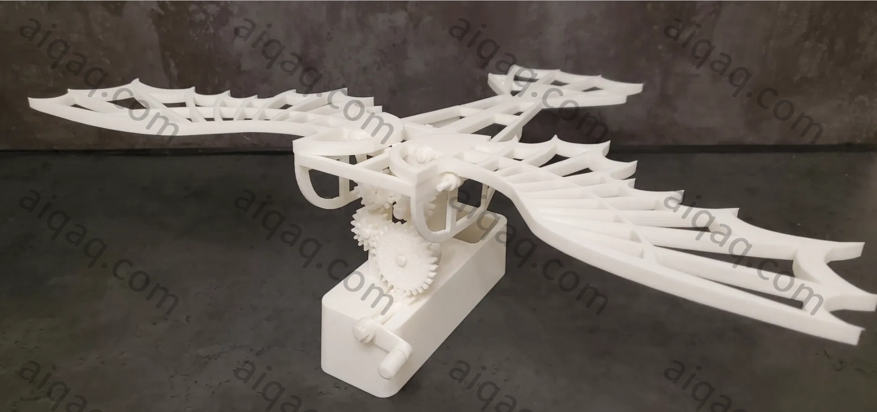 受达芬奇启发的飞行器-STL下载网_3D打印模型网_3D打印机_3D模型库