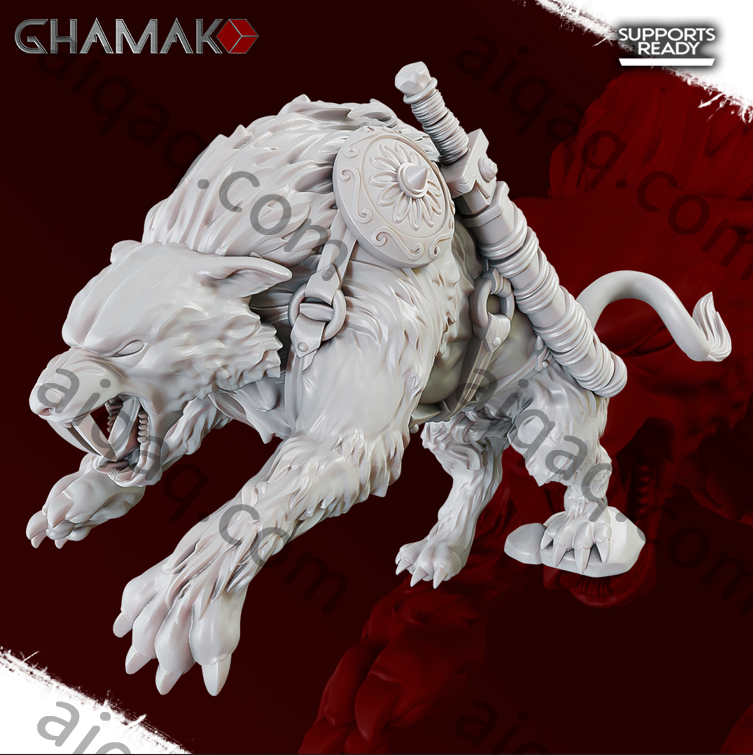 Ghamak – 猎狼-STL下载网_3D打印模型网_3D打印机_3D模型库