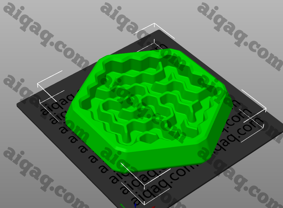 慢喂 宠物狗宠物猫迷宫碗-STL下载网_3D打印模型网_3D打印机_3D模型库