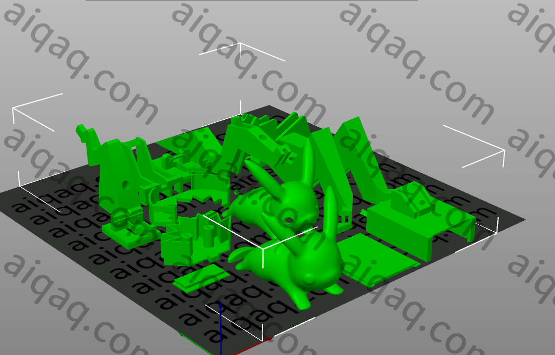 皮卡丘灯-STL下载网_3D打印模型网_3D打印机_3D模型库