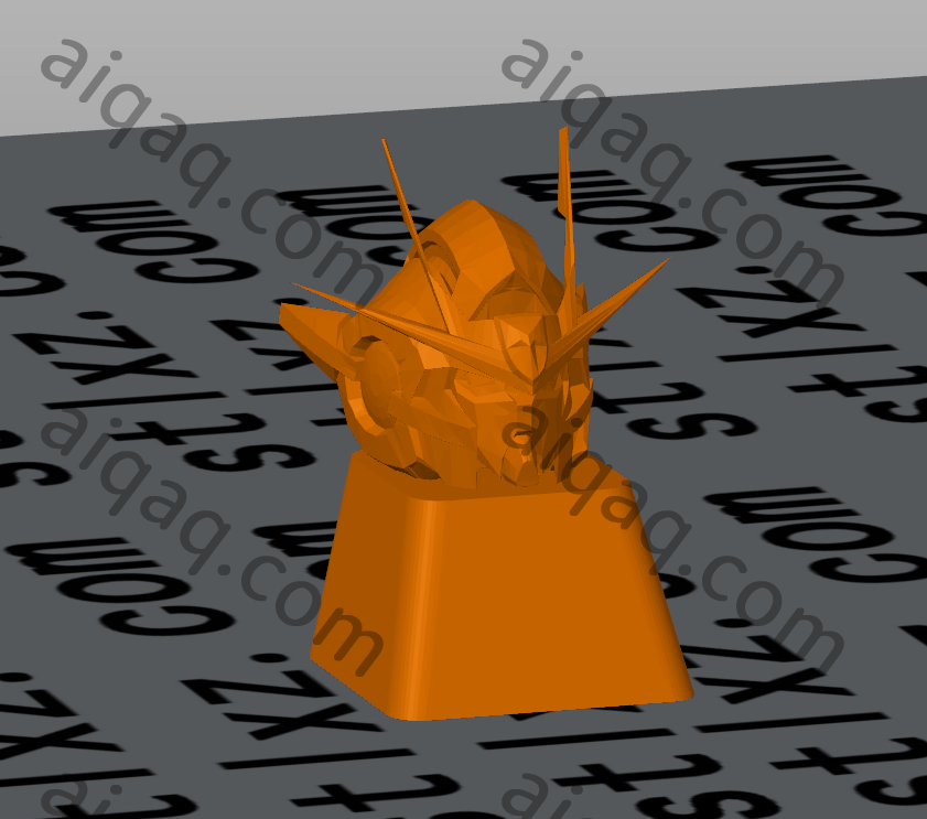 高达键帽1-STL下载网_3D打印模型网_3D打印机_3D模型库