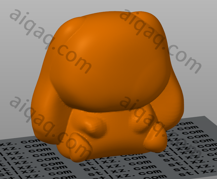 玉桂狗模型-STL下载网_3D打印模型网_3D打印机_3D模型库