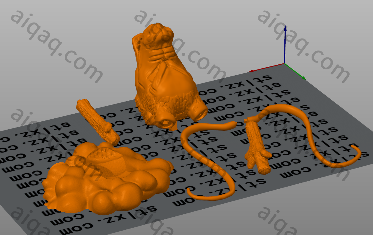 七龙珠 神龙 2-STL下载网_3D打印模型网_3D打印机_3D模型库