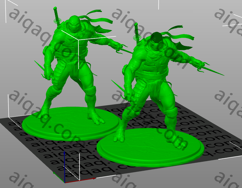 忍者神龟-STL下载网_3D打印模型网_3D打印机_3D模型库