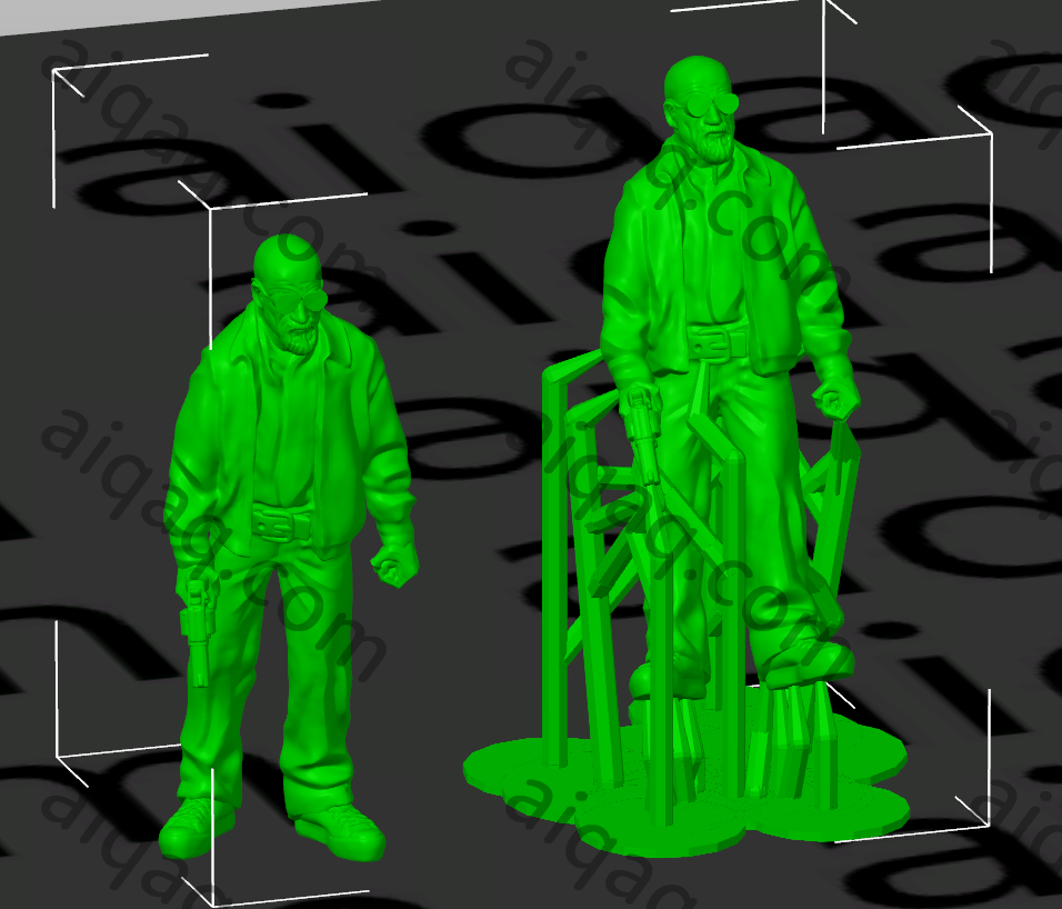 绝命毒师  海森堡  老白-STL下载网_3D打印模型网_3D打印机_3D模型库