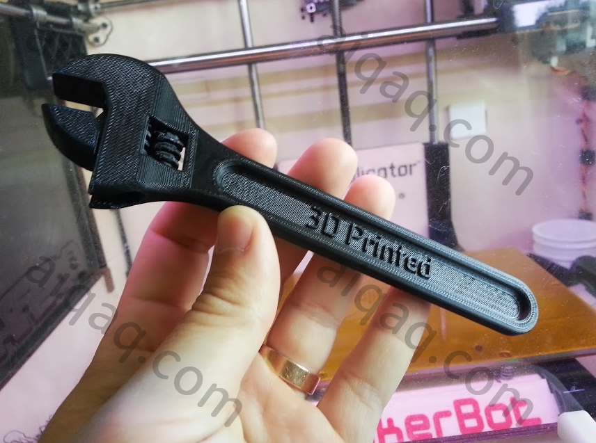 全打印的活动扳手-STL下载网_3D打印模型网_3D打印机_3D模型库