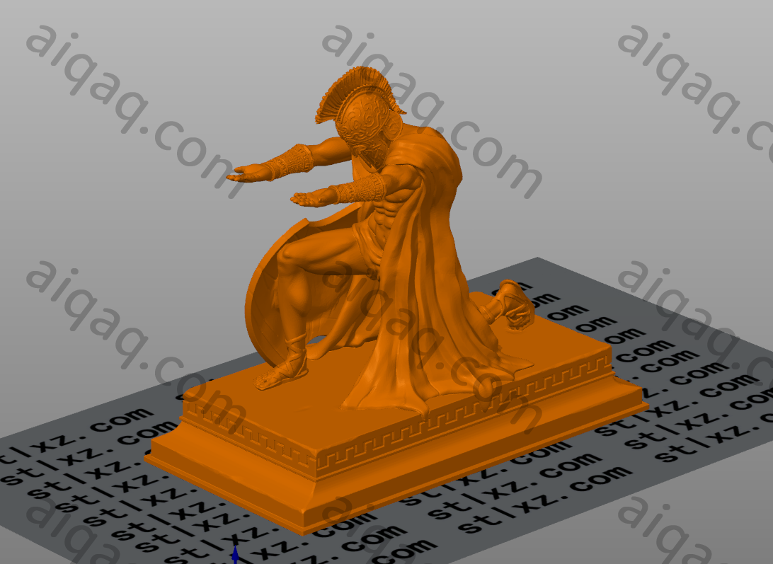 斯巴达笔托-STL下载网_3D打印模型网_3D打印机_3D模型库
