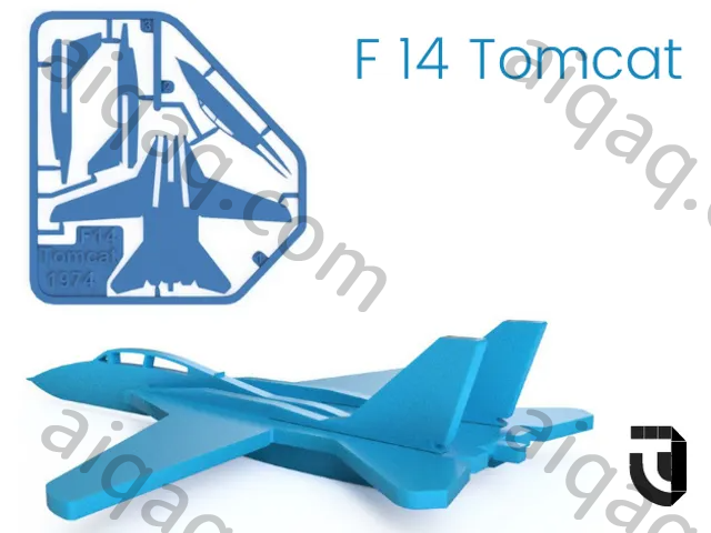 F14雄猫套件卡著名飞机-STL下载网_3D打印模型网_3D打印机_3D模型库