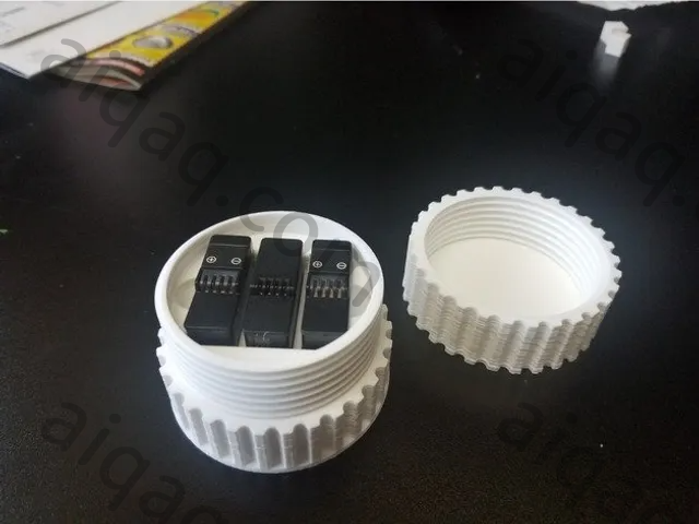 适用于GoPro  5、6、7 3件的 GoPro 电池盒-STL下载网_3D打印模型网_3D打印机_3D模型库