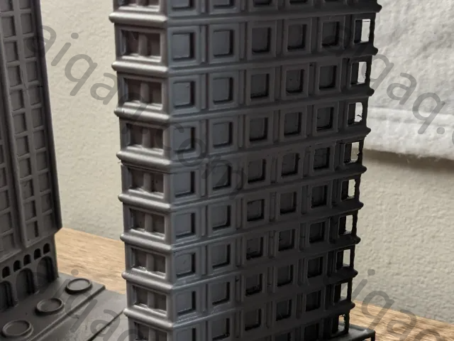 高层四边形建筑-STL下载网_3D打印模型网_3D打印机_3D模型库