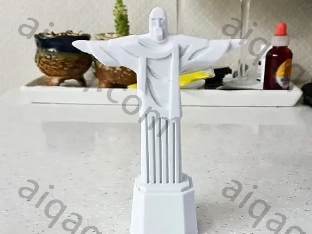 基督救世主 – 巴西里约热内卢-STL下载网_3D打印模型网_3D打印机_3D模型库